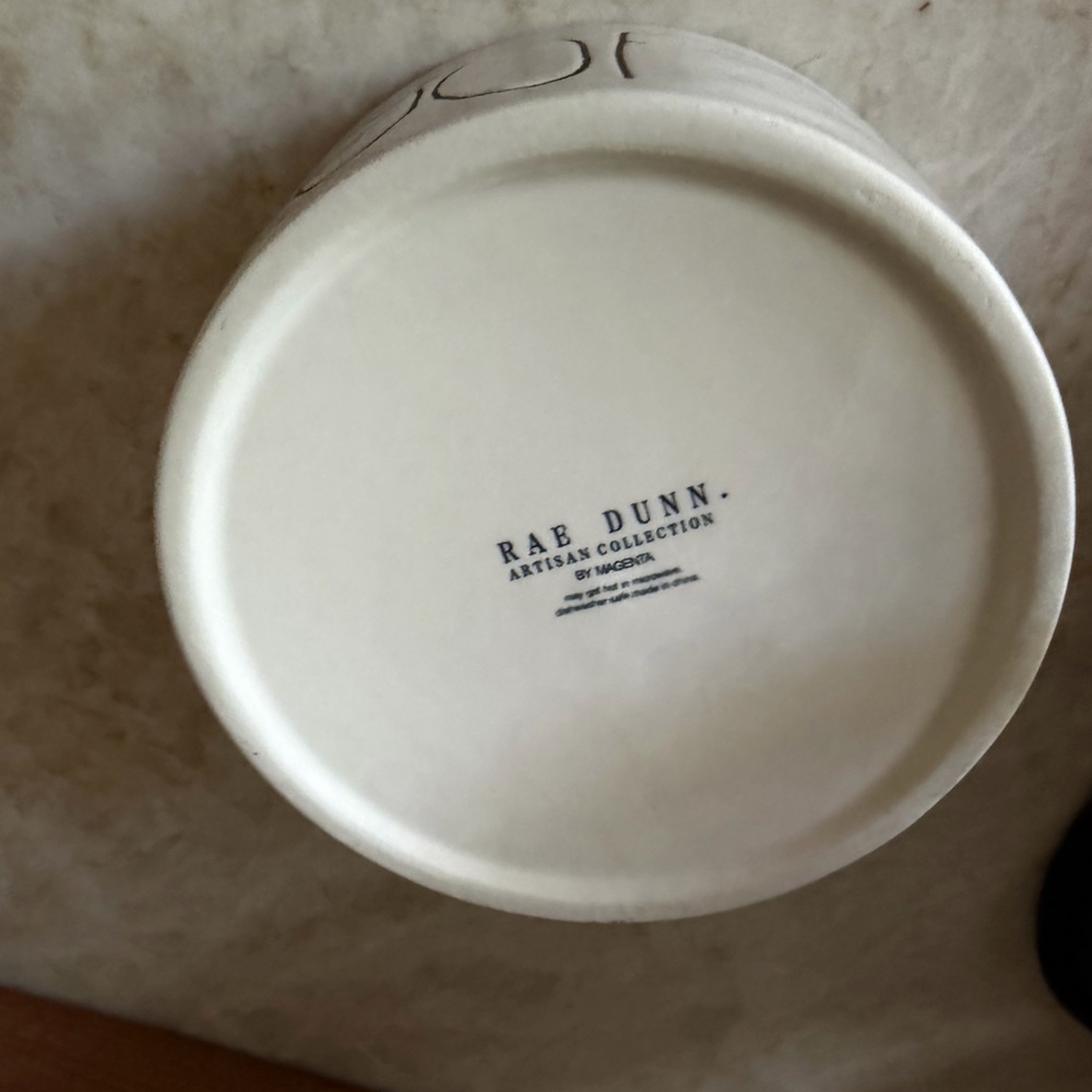 Rae Dunn Woof and Devour ceramic dog bowls - Picture 7 of 12